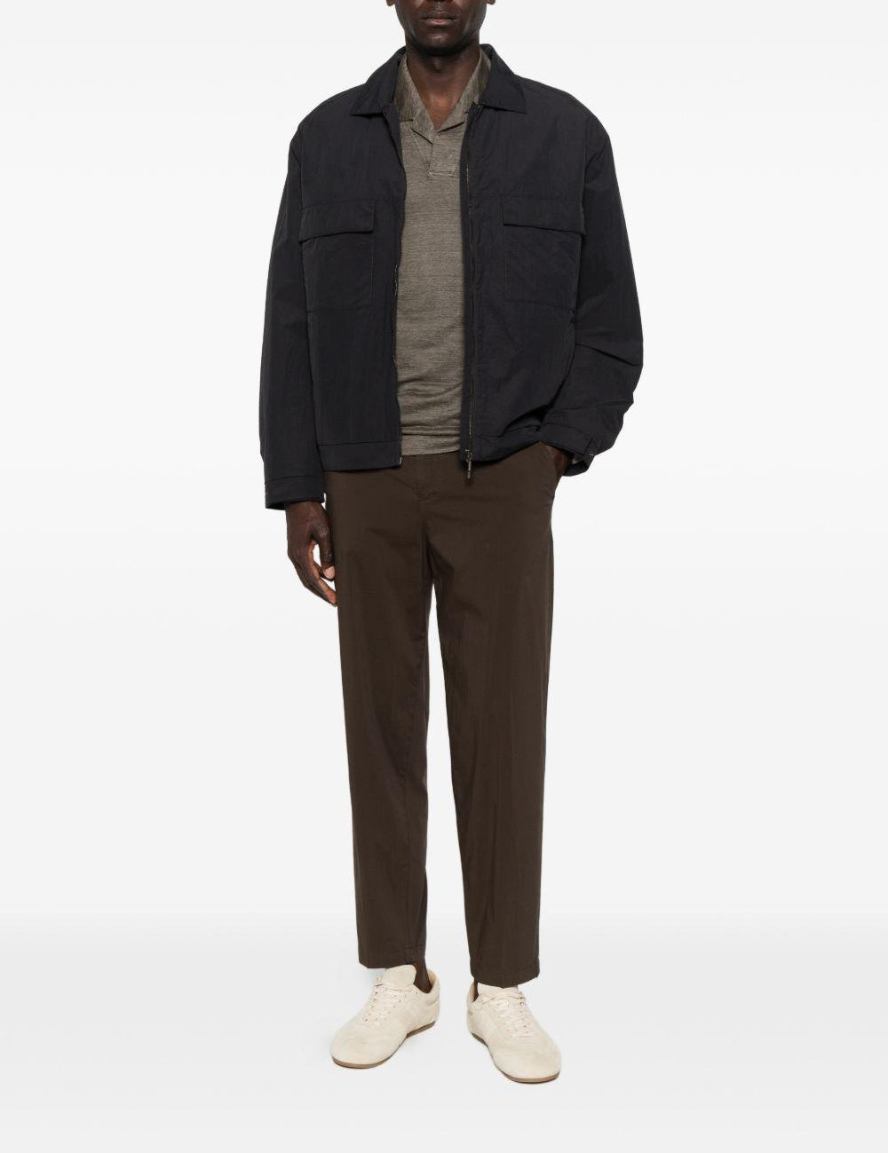 Pantaloni Covent con coulisse in vita in marrone Briglia 1949 - uomo 