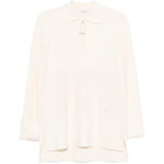 Polo a maniche lunghe fuggito in beige Maxmara - donna 