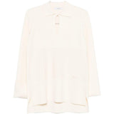 Polo a maniche lunghe fuggito in beige Maxmara - donna 