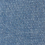 Top crop in denim con cristalli in blu Self-portrait - donna 