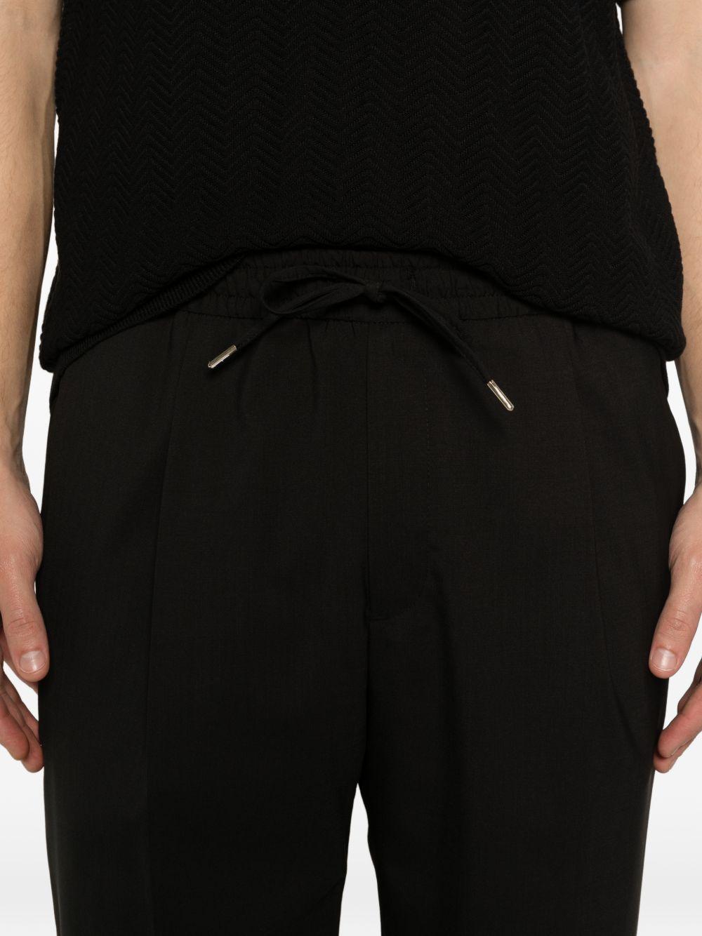 Pantaloni wimbledon con coulisse in nero Briglia 1949 - uomo 