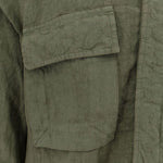 Camicia con tasche in verde Aspesi - uomo 