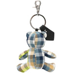 Portachiavi a forma di orsetto tartan in blyu Vivienne westwood - donna 