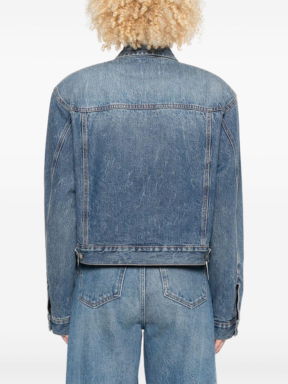 Giacca denim con botton in blu Haikure - donna 