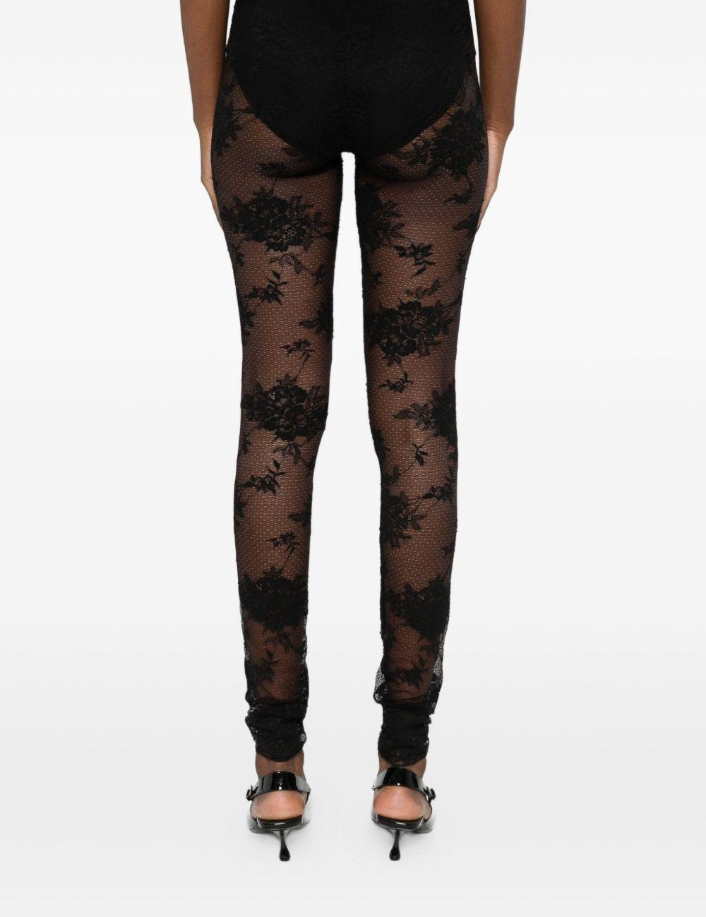 Leggings in pizzo in neroThe andamane - donna 