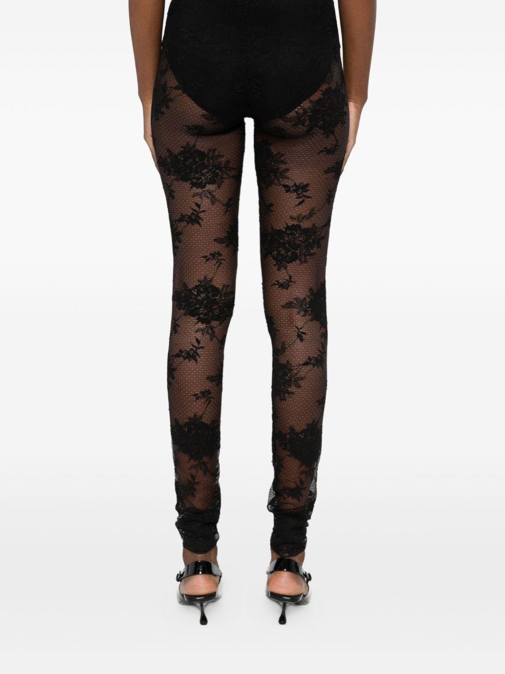 Leggings in pizzo in neroThe andamane - donna 