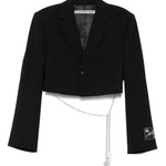 Giacca crop in nero Alexander wang - donna 