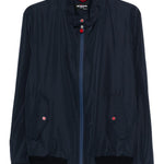Giacca con zip in blu Kiton - uomo 