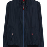 Giacca con zip in blu Kiton - uomo 