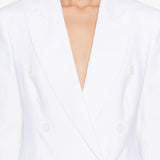 Pagella giacca doppiopetto in bianco Maxmara - donna 