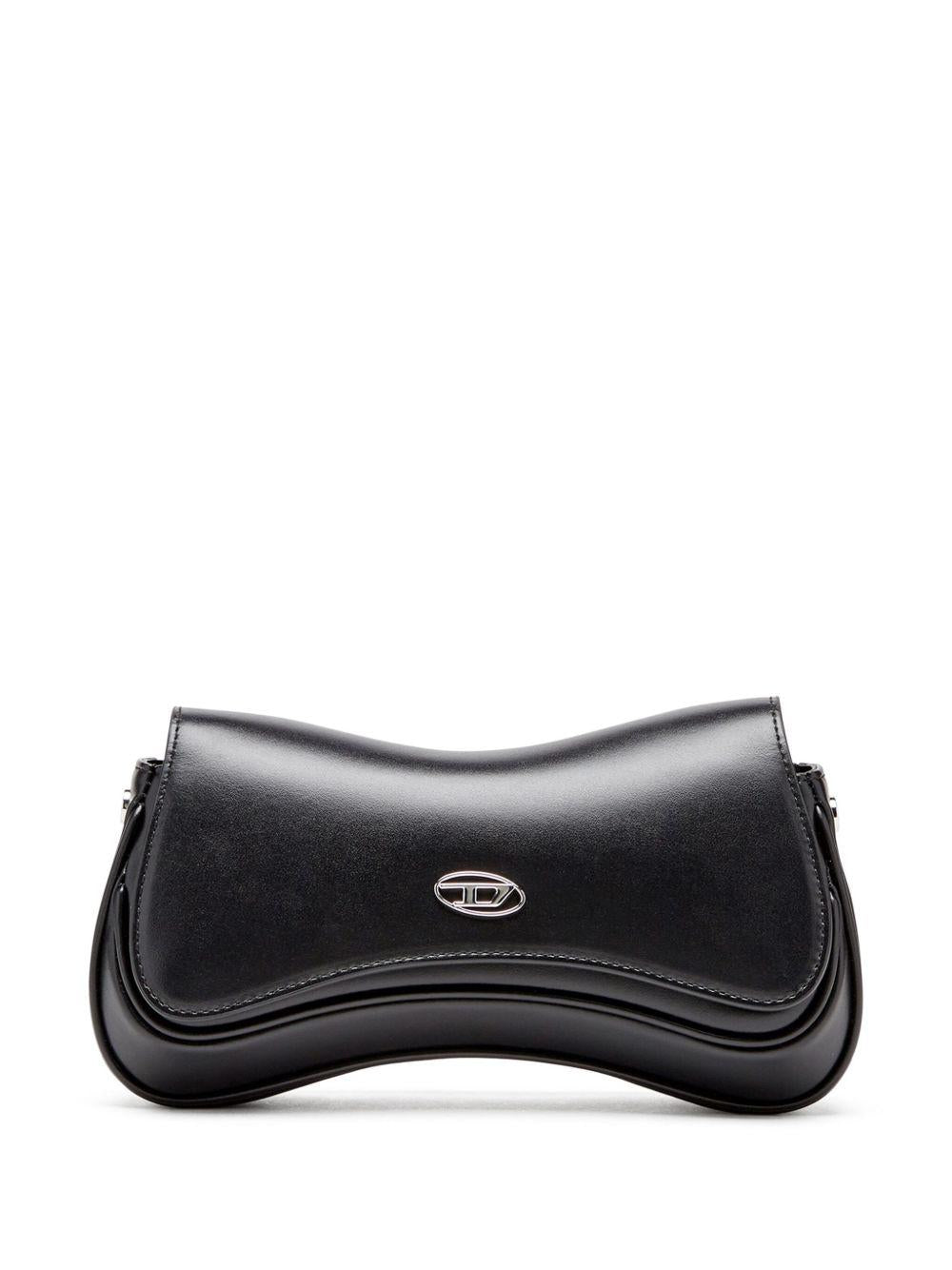 BORSA A SPALLA PLAY in nero Diesel - donna 