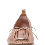 Ballerine con fiocco in oro rosa di Simone Rocha - donna 