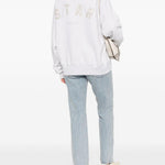 Felpa doppio strato star in bianco Golden goose - unisex 