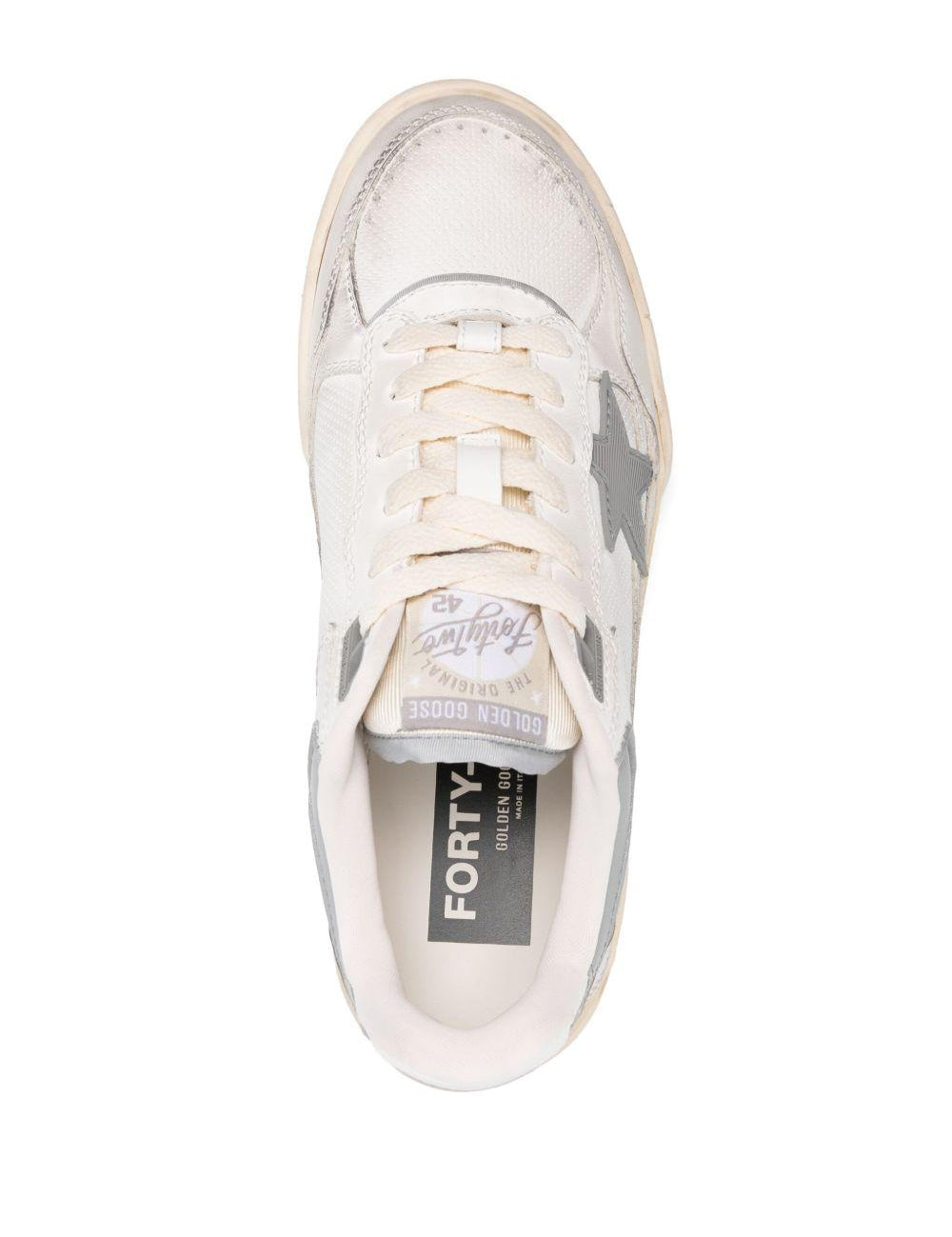 Sneakers Forty2 in bianco e grigio Golden goose - donna 
