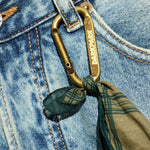 Jeans con bottoni sfilacciati in blu Darkpark - uomo 