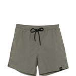 Costume da bagno con coulisse in vita e patch con logo in grigio Aspesi - uomo 