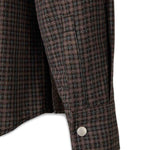 Camicia a quadri in marrone Carrer - unisex 