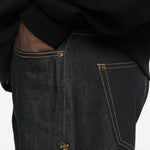 Jeans con cuciture a contrasto in blu Ksubi - uomo 