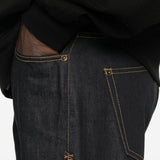 Jeans con cuciture a contrasto in blu Ksubi - uomo 