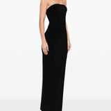 Abito maxi a tubino in nero Norma kamali - donna 