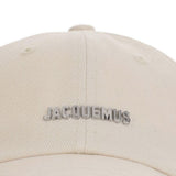 Cappello da baseball la casquette artichaut in avorio Jacquemus - unisex 