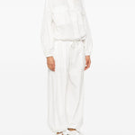 Giacca -camicia con tasche origano in bianco Maxmara weekend - donna 