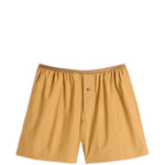 Shorts elasticizzati in giallo ocra Lemaire - donna 