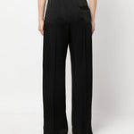 Pantaloni a gamba ampia in nero Jil Sander - donna 