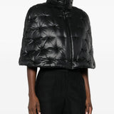 Mantella imbottita in nero Amen - donna 