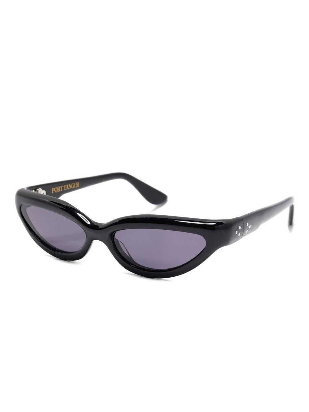Occhiali da sole in acetate in nero Port tanger - unisex 