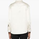 Camicia in twill in avorio Jil Sander - donna 