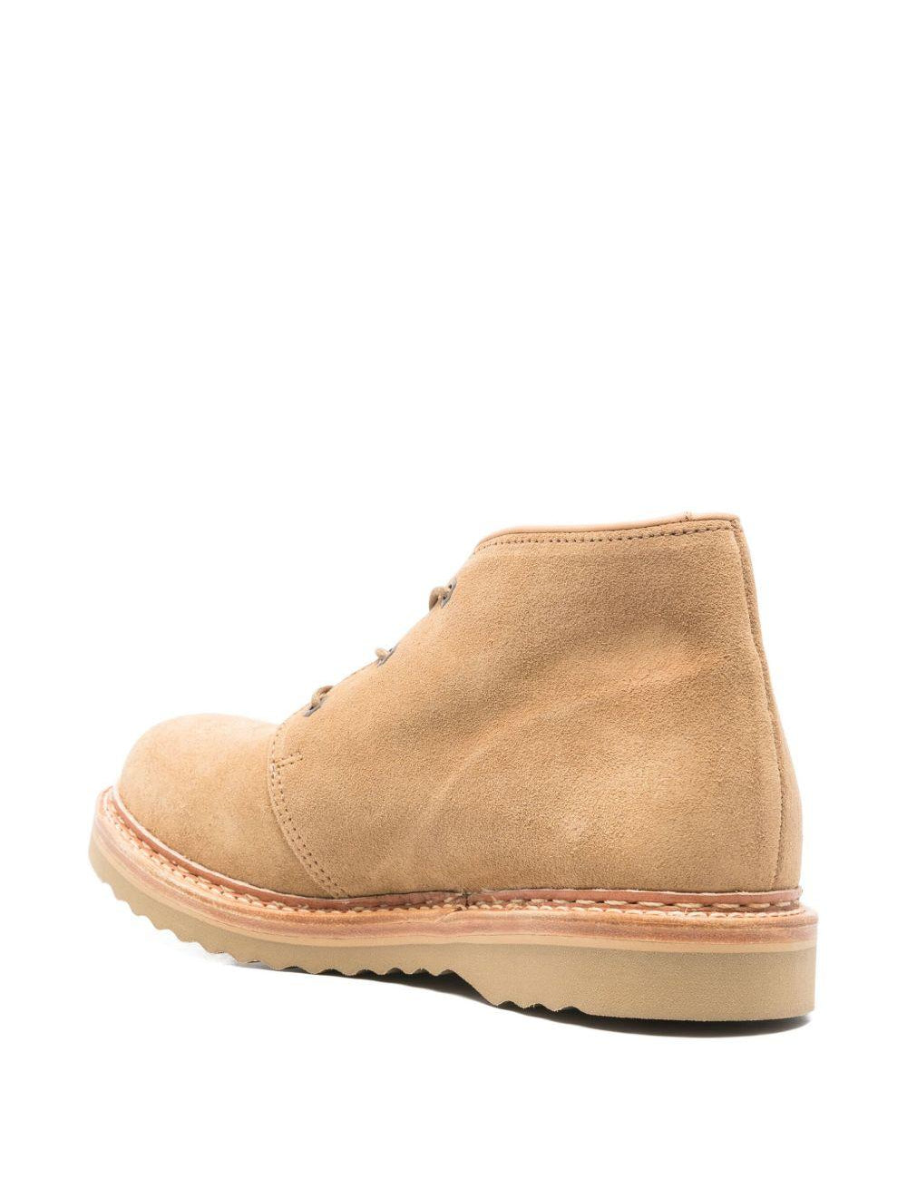 Stivali chukka in camoscio in beige Our legacy - uomo 