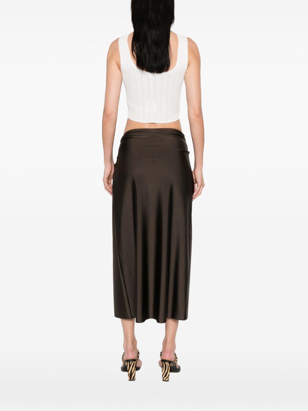 Canotta con scollo quadrato in bianco Simkhai - donna 