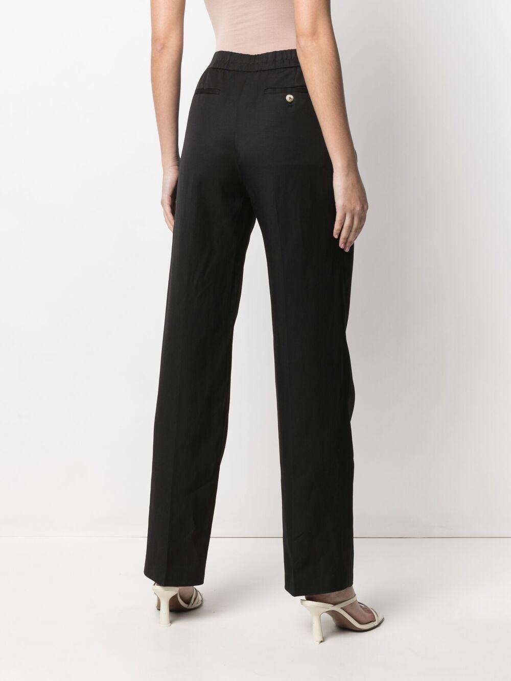 Pantaloni Takaroa in nero Loulou de saison - donna 