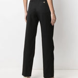 Pantaloni Takaroa in nero Loulou de saison - donna 