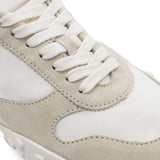 Sneakers basse in binco e beige Jil sander - donna 
