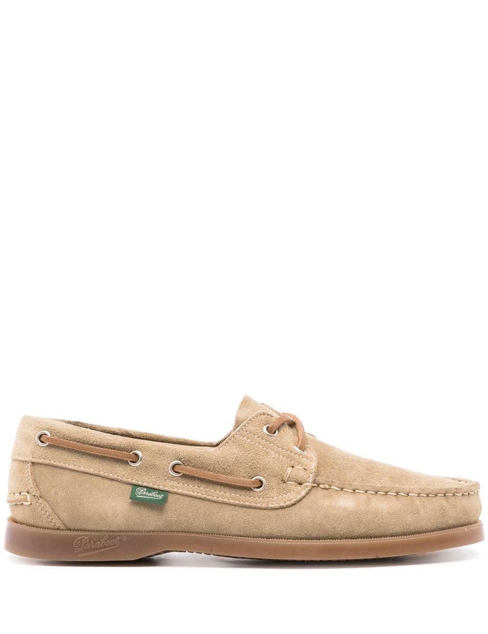 Mocassini barth marine in beige Paraboot - uomo 