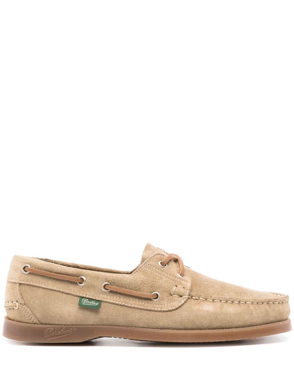 Mocassini barth marine in beige Paraboot - uomo 