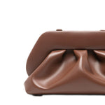 Clutch bios media in marrone Themoirè - donna 
