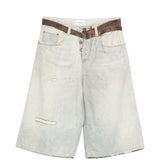 Shorts con stampa in blu Haikure - donna 