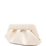 Clutch bios baguette in avorio Themoirè - donna 