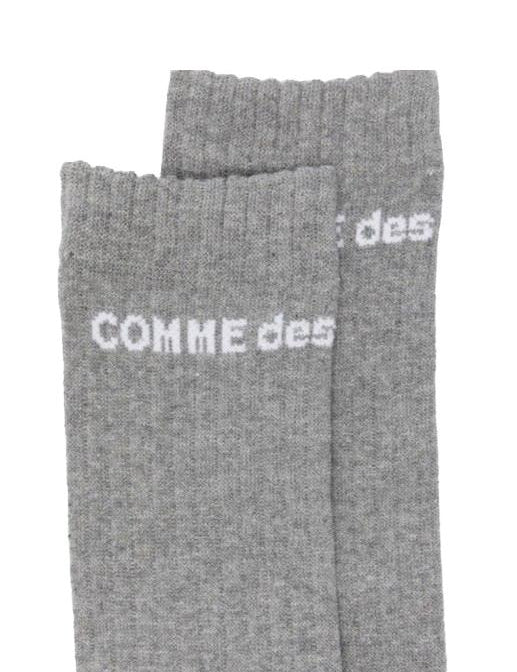 Calzini alti con logo in grigio Comme des garcons homme plus - uomo 