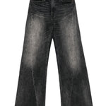 Jeans con design a inserti in nero R13 - donna 