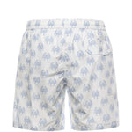 Pantaloncini da bagno con stampa granchio in bianco Eleventy - uomo 