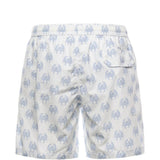 Pantaloncini da bagno con stampa granchio in bianco Eleventy - uomo 