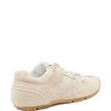 Sneakers basse in pelle 56 in beige Alohas - donna 