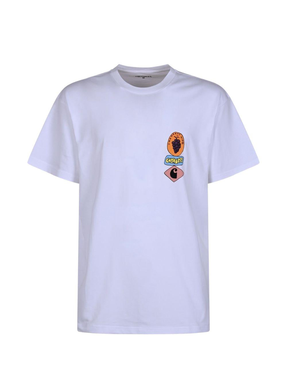 T-shirt grapes in bianco carhartt wip - men 