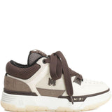Sneakers MA-1 in bianco e marrone 