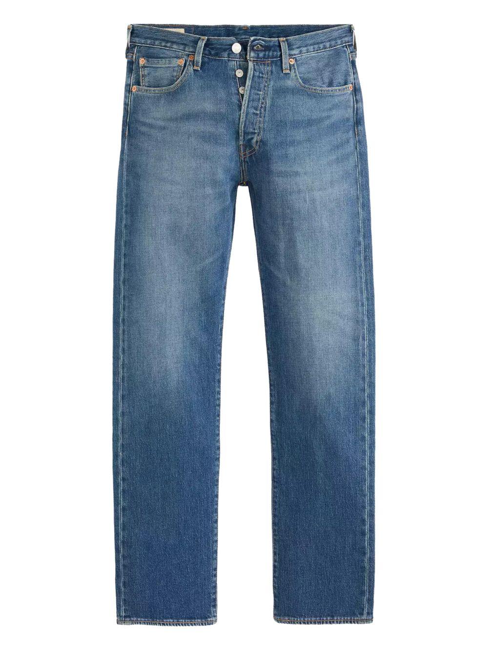 Jeans denim cinque tasche 501 in blu Levi's - uomo 