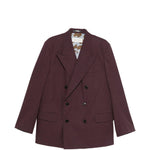 Blazer doppiopetto bosier in viola Dries van noten - uomo 